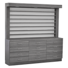 Whale Spa -  SINGLE SIDED POLISH AND POWDER DISPLAY/CABINET