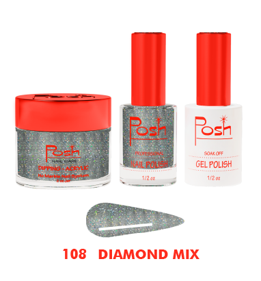 Posh - 4-in-1 Dip & Dap - #108