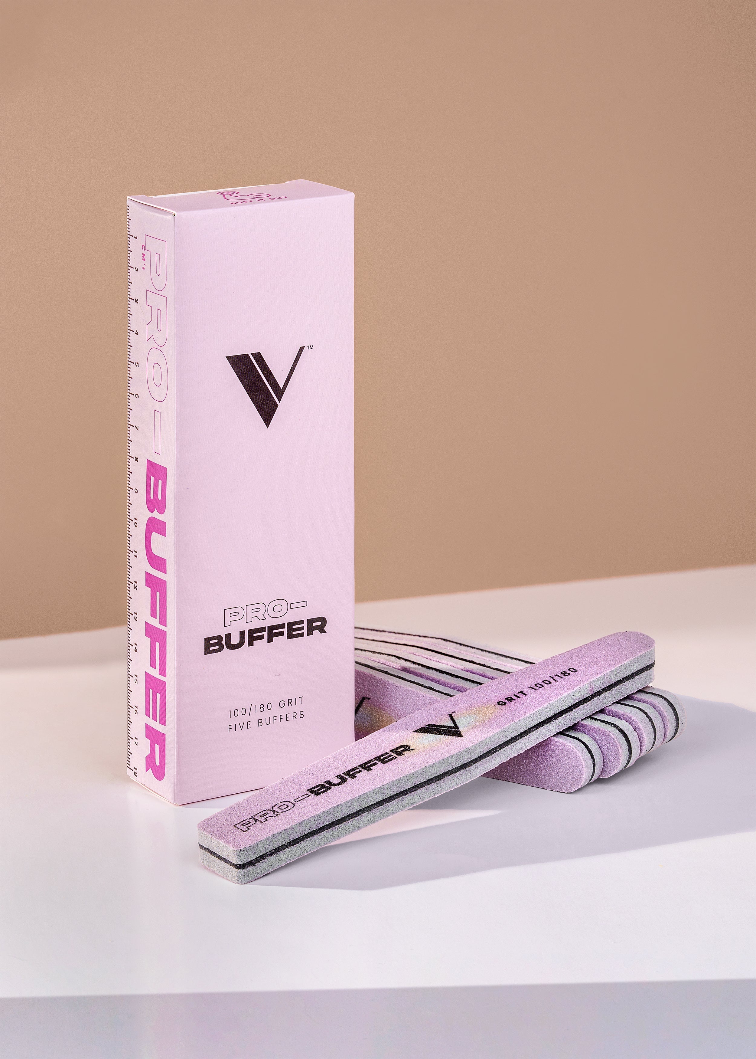 Valentino - Nail Buffers - 100/180 Grit (5 Pack)