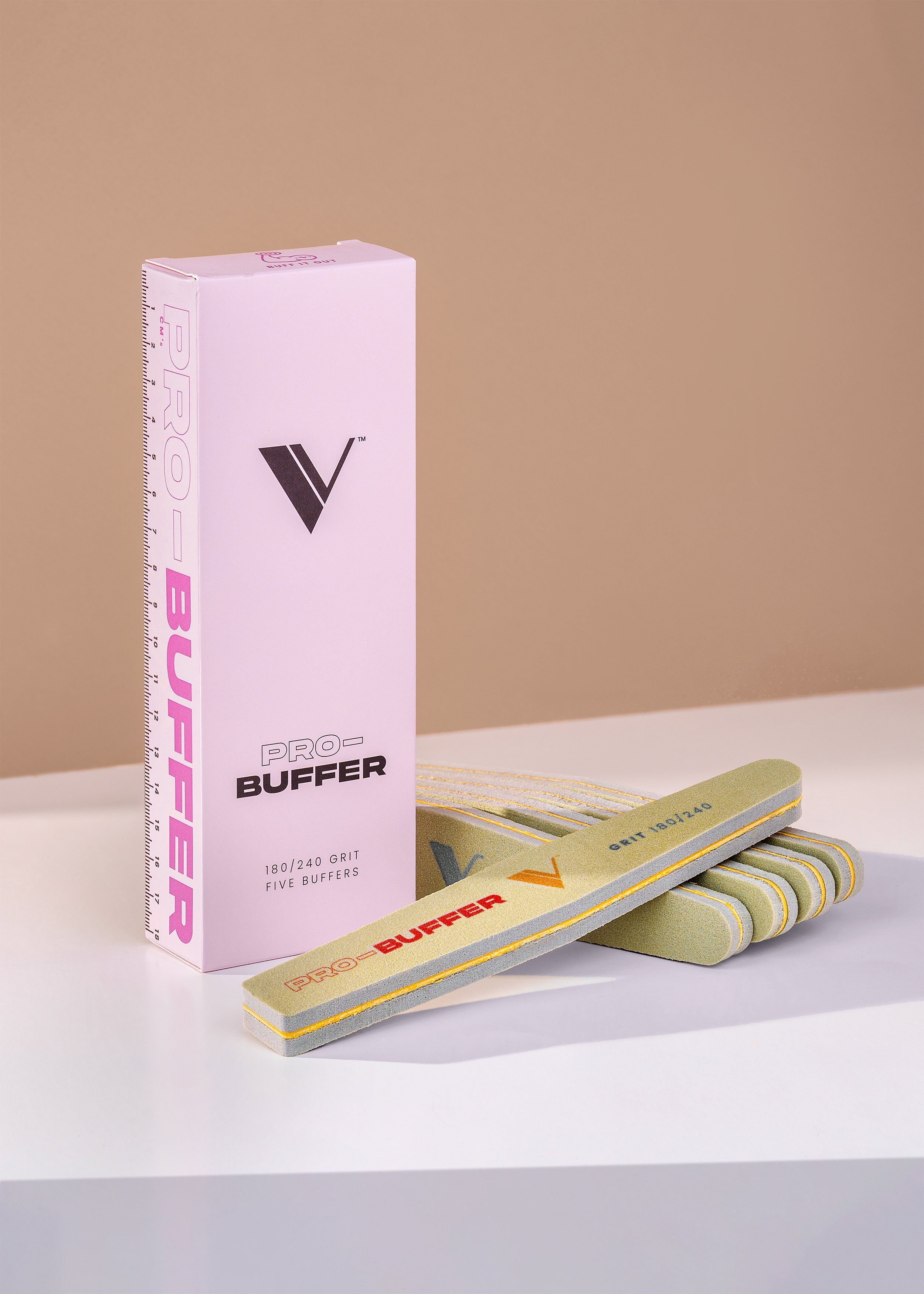Valentino - Nail Buffers - 180/240 Grit (5 Pack)