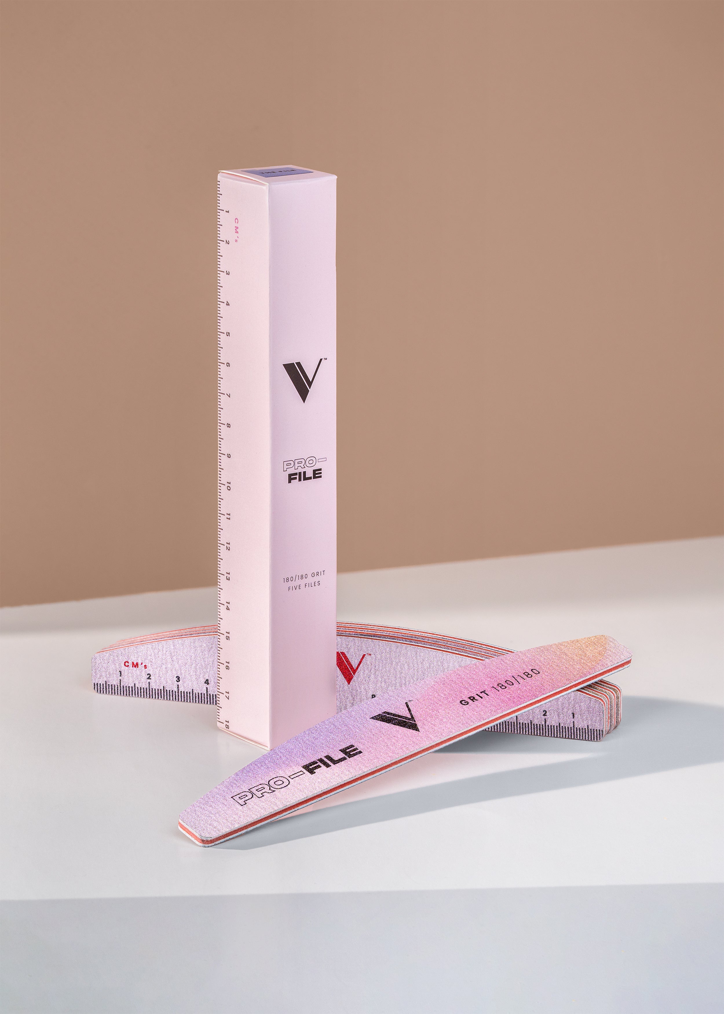 Valentino - Nail Files - 180/180 Grit (5 Pack)