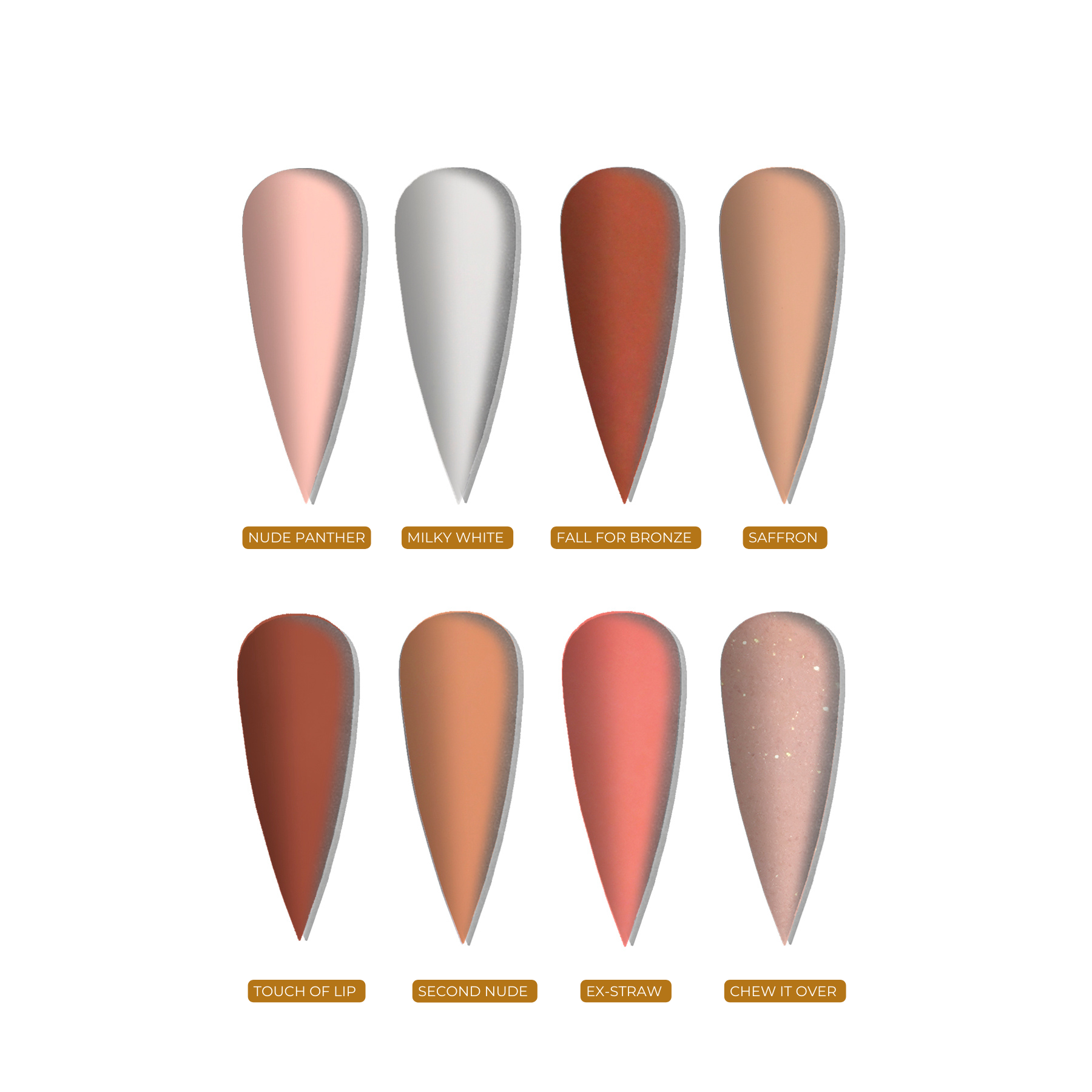 Notpolish -  SEND NUDES BUNDLE (OG102, OG101, OG141, OG153, OG139, CC1012, CC1008, M64)