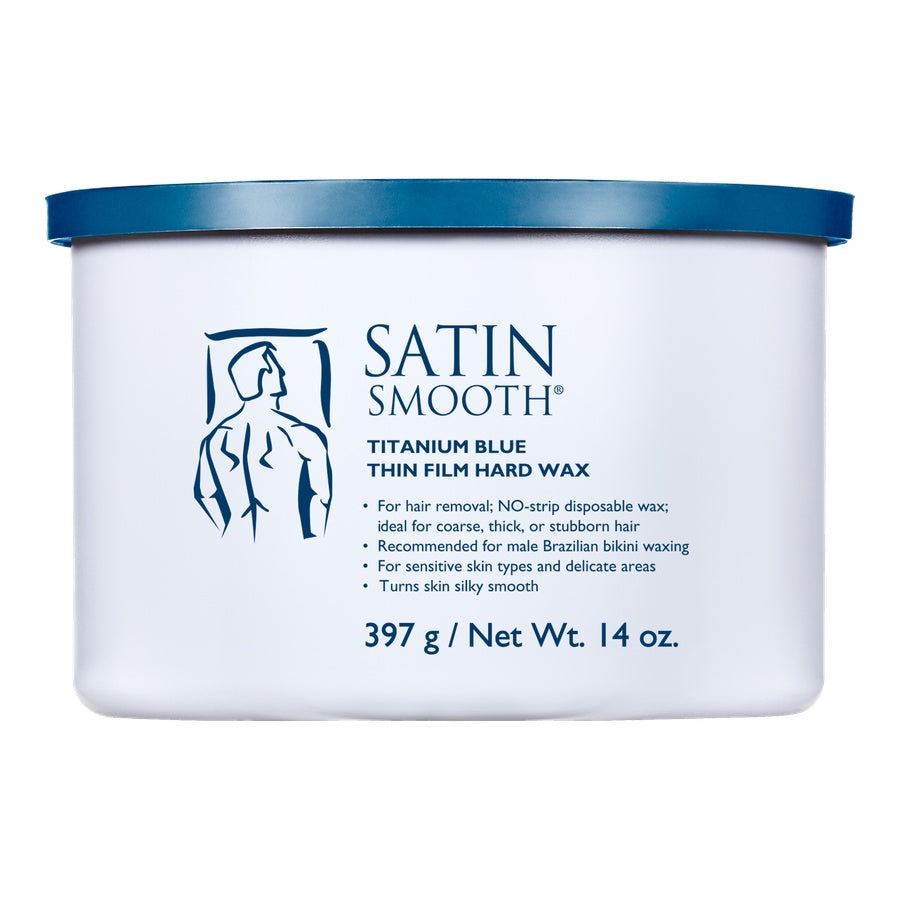 Satin Smooth - SATIN TITANIUM BLUE WAX