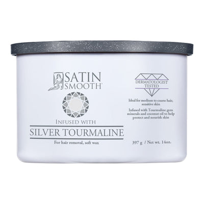 Satin Smooth - Satin Silver Tourmaline Wax