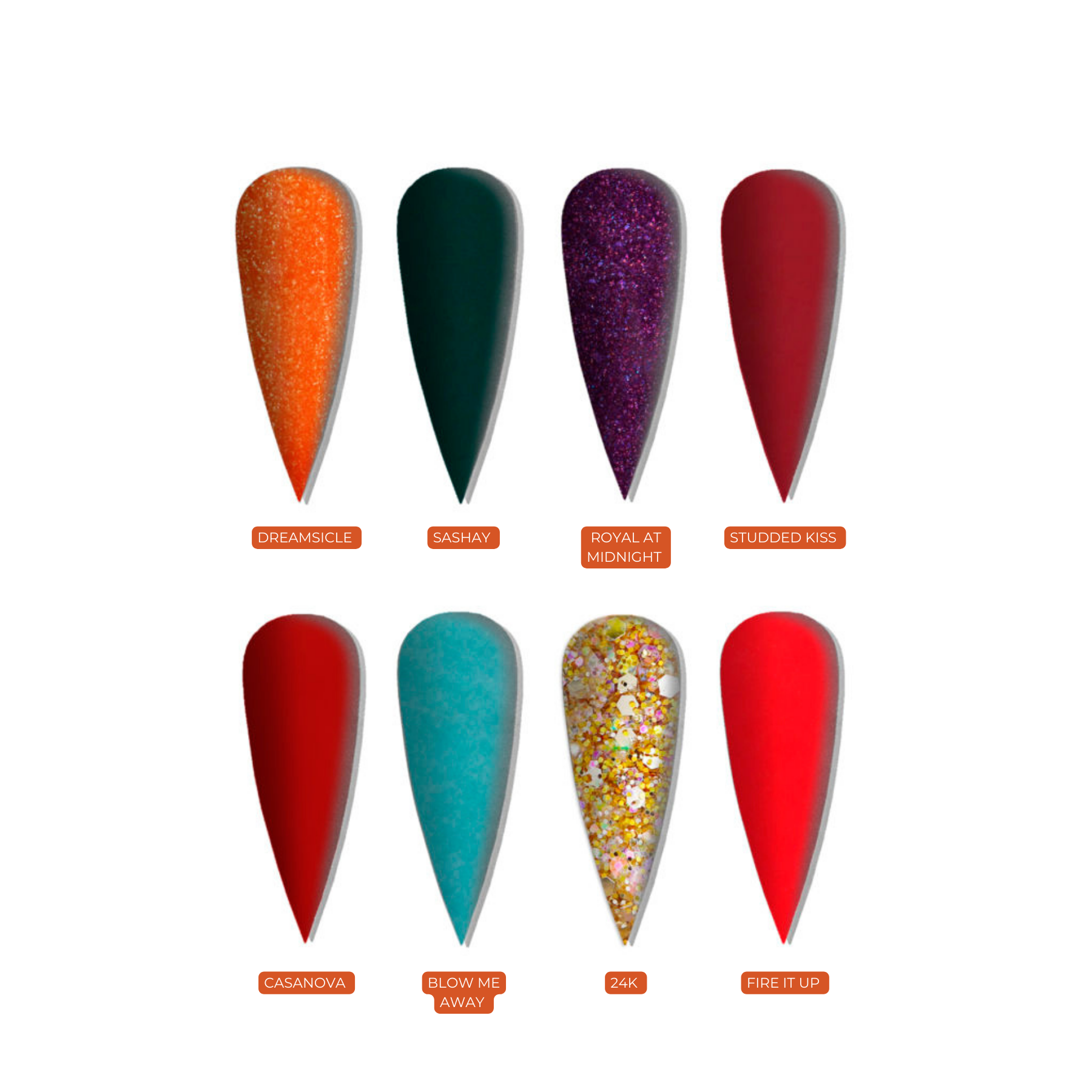 Notpolish -  SUGAR AND SPICE BUNDLE (M04, M56, M63, OG111, OG120, OG128, CC1007, OMG33, )