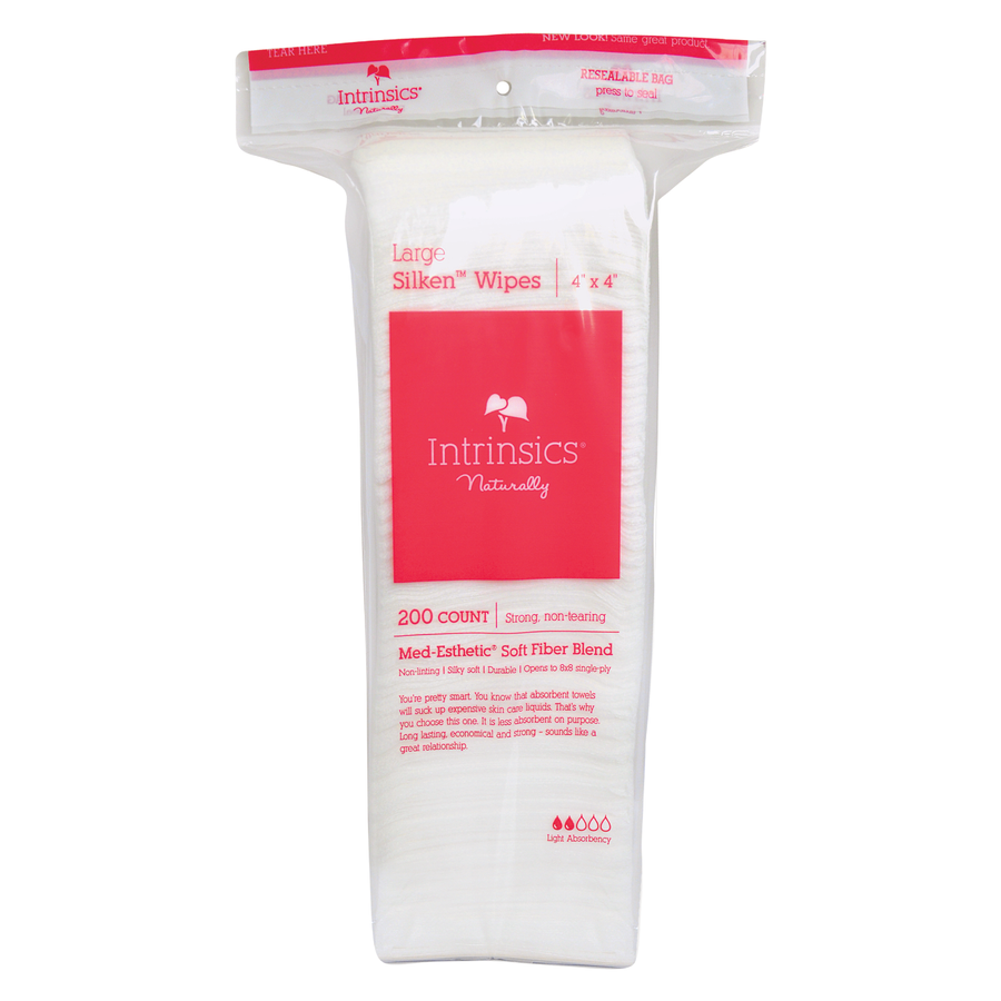 Silken™ Wipes - 4_ x 4_