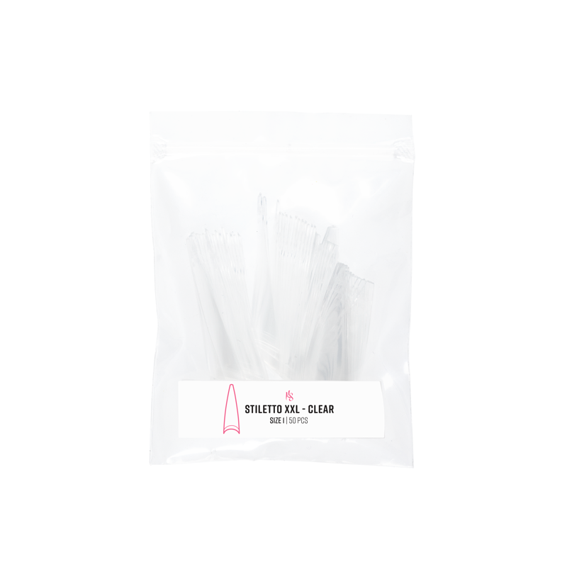 Kiara Sky -  C-Curve Refill Bag - Stiletto XXL Clear