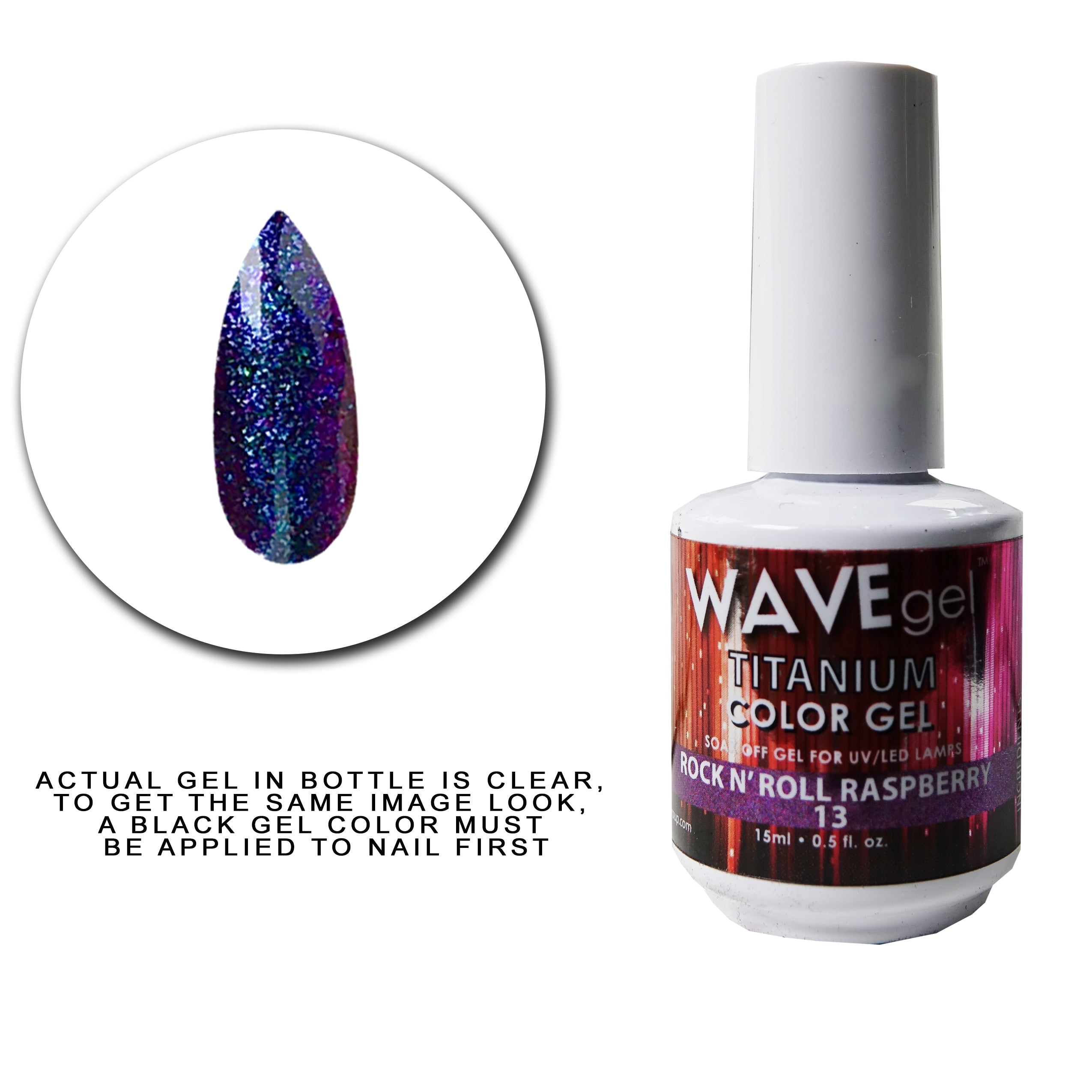 WAVEGEL Titanium Gel # 13 Rock N' Roll Raspberry