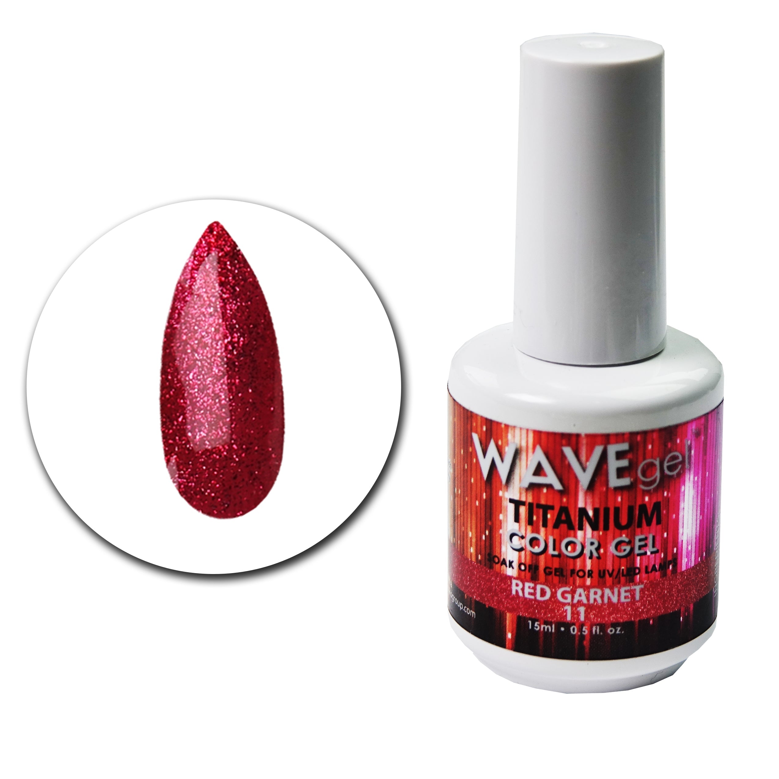 WAVEGEL Titanium Gel # 11 Red Garnet