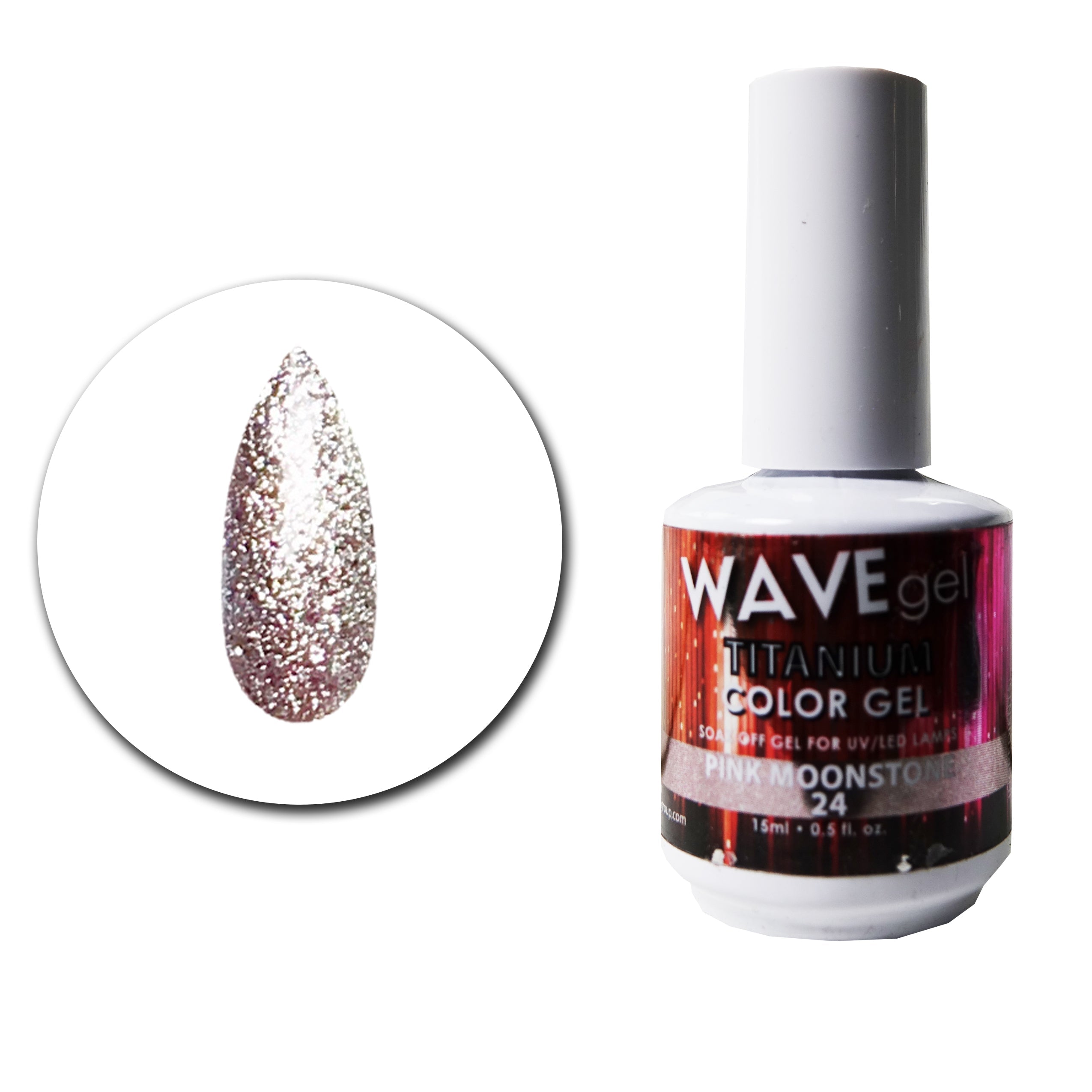 WAVEGEL Titanium Gel # 24 Pink Moonstone