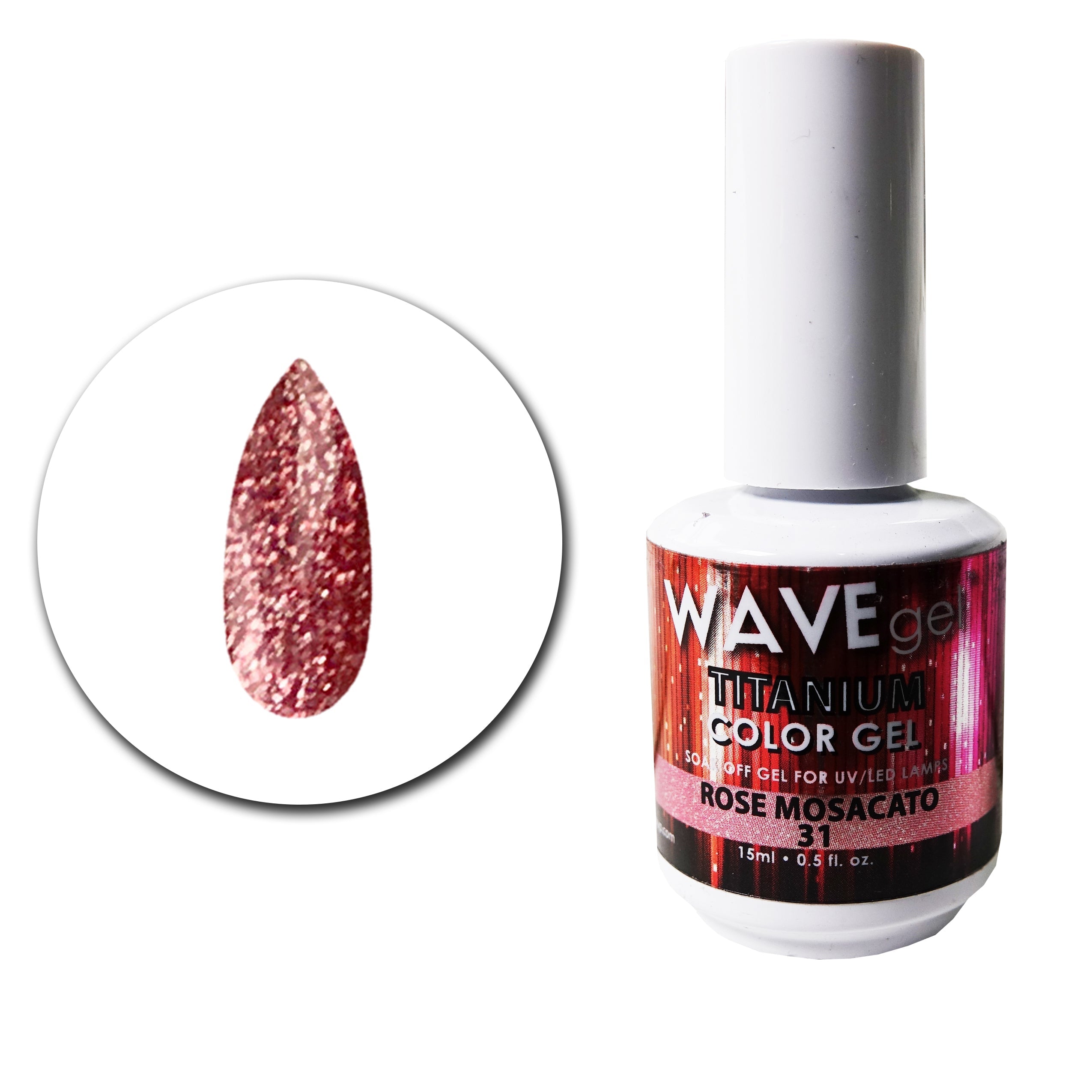 WAVEGEL Titanium Gel # 31 Rose Mosacato