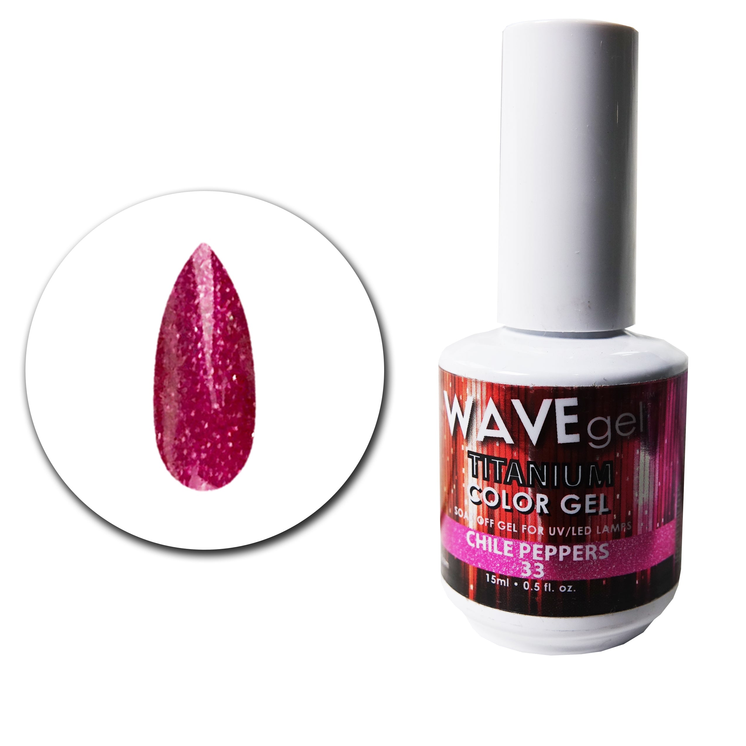 WAVEGEL Titanium Gel # 33 Chile Peppers