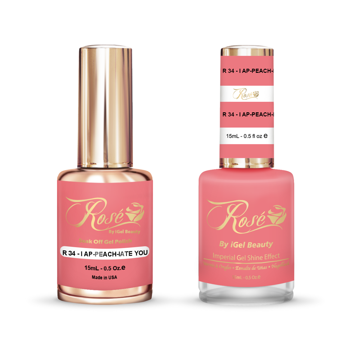 iGel - Rosé - R034 I Ap-peach-iate You