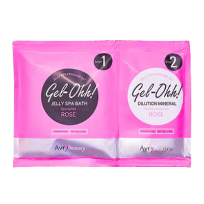 Avry Gel-Ohh Jelly Spa Bath - Rose