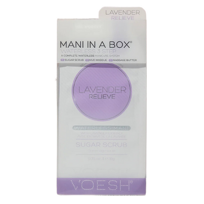 Voesh 3 Step Mani In a Box - Lavender Relieve