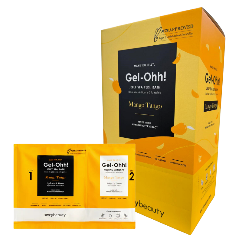 Avry Gel-Ohh Jelly Spa Bath - Mango Tango