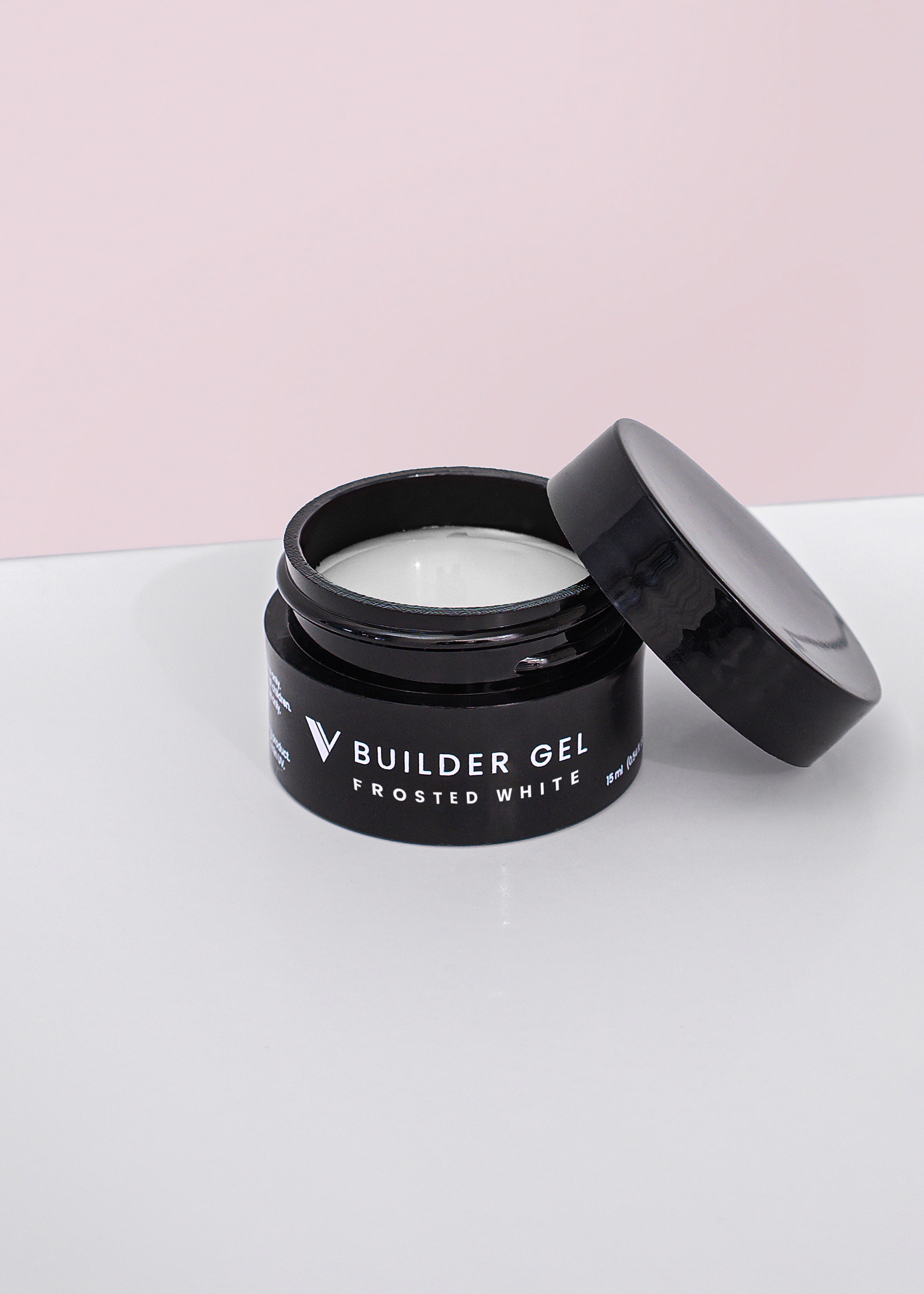 Valentino - V Builder Gel (Hard Gel) - Frosted White