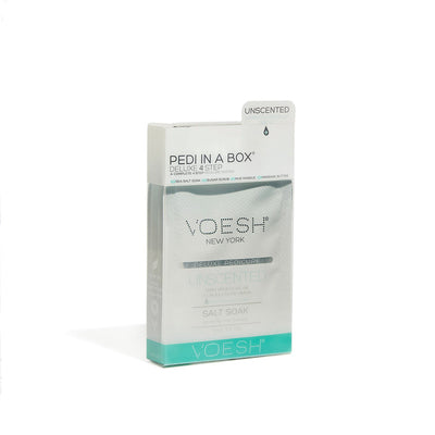 Voesh Pedi in Box - 4-Step - Unscented - Single (1Pc) Box Case (50Pcs)