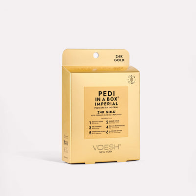 Pedi in a Box Imperial 6 Step 24K Gold