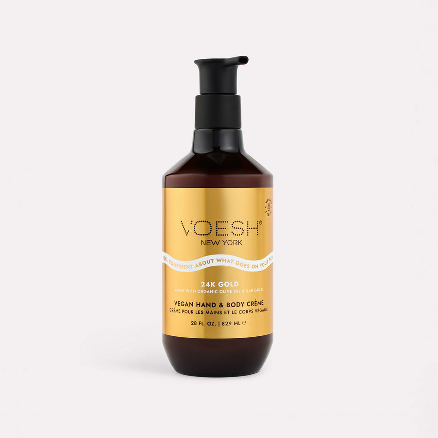 Vegan Hand & Body Crème 24K Gold