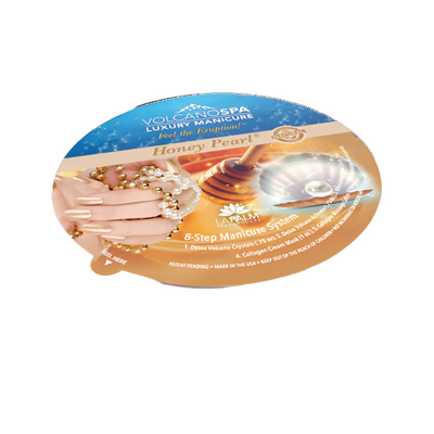 LA PALM VolcanoSpa® Luxury Manicure In A Bowl – Honey Pearl