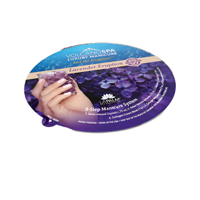 LA PALM VolcanoSpa® Luxury Manicure In A Bowl – Lavender Eruption®