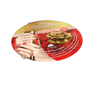 LA PALM VolcanoSpa® Luxury Manicure In A Bowl – Rose Gold