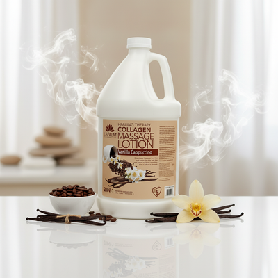 La Palm Lotion Vanilla Cappuccino Gallon