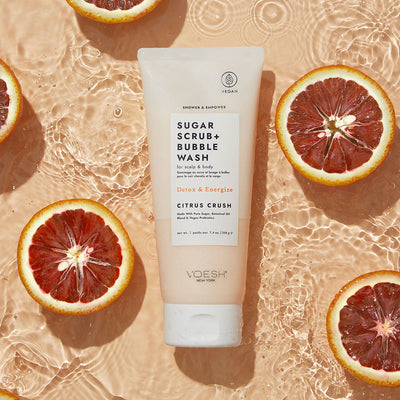 Sugar Scrub + Bubble Wash Citrus Crush