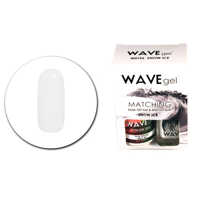WaveGel Matching (#056) W0756 Snow Ice