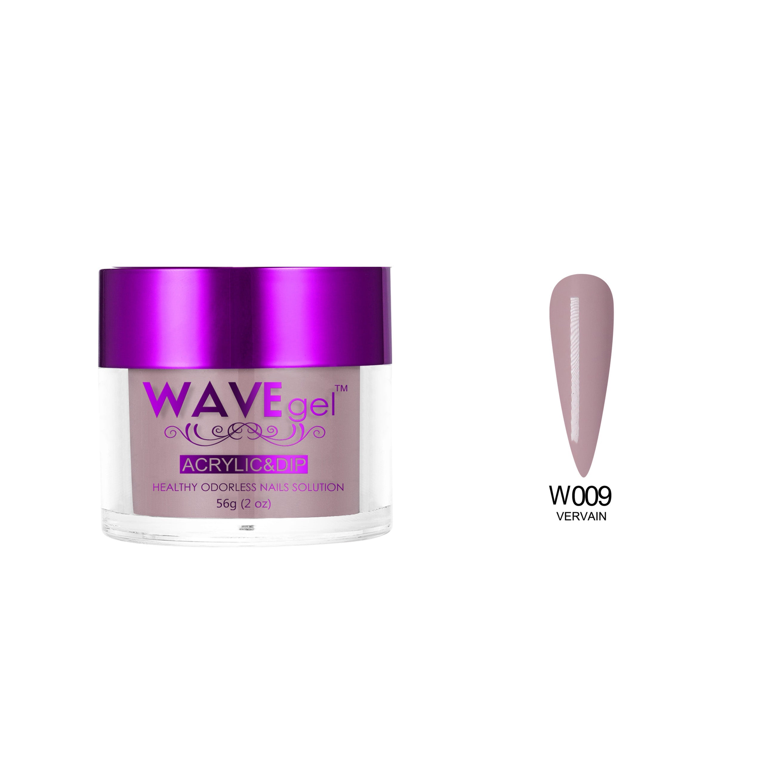 WAVEGEL SIMPLICITY DIP & ACRYLIC POWDER W09 VERVAIN