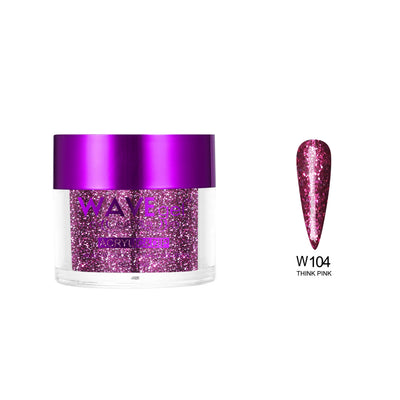 WaveGel Simplicity Dip & Acrylic Powder W104 Think Pink