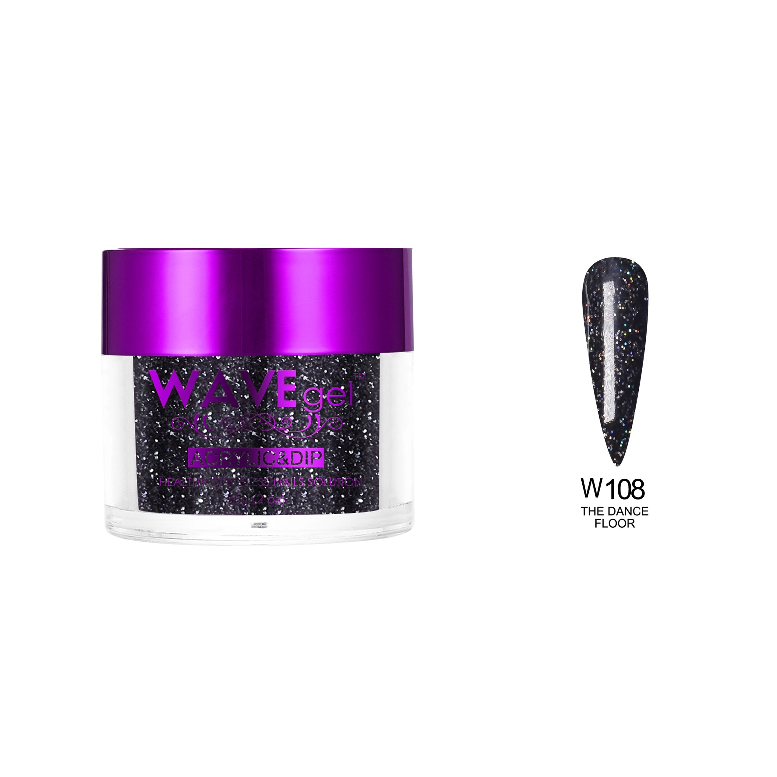 WAVEGEL SIMPLICITY DIP & ACRYLIC POWDER W108 THE DANCE FLOOR