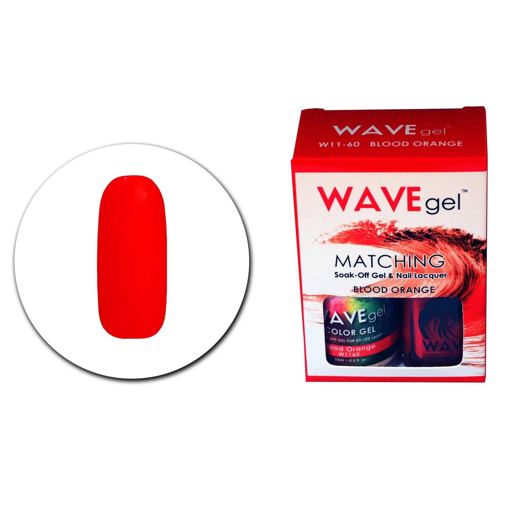 WAVEGEL MATCHING (#060) W1160 BLOOD ORANGE