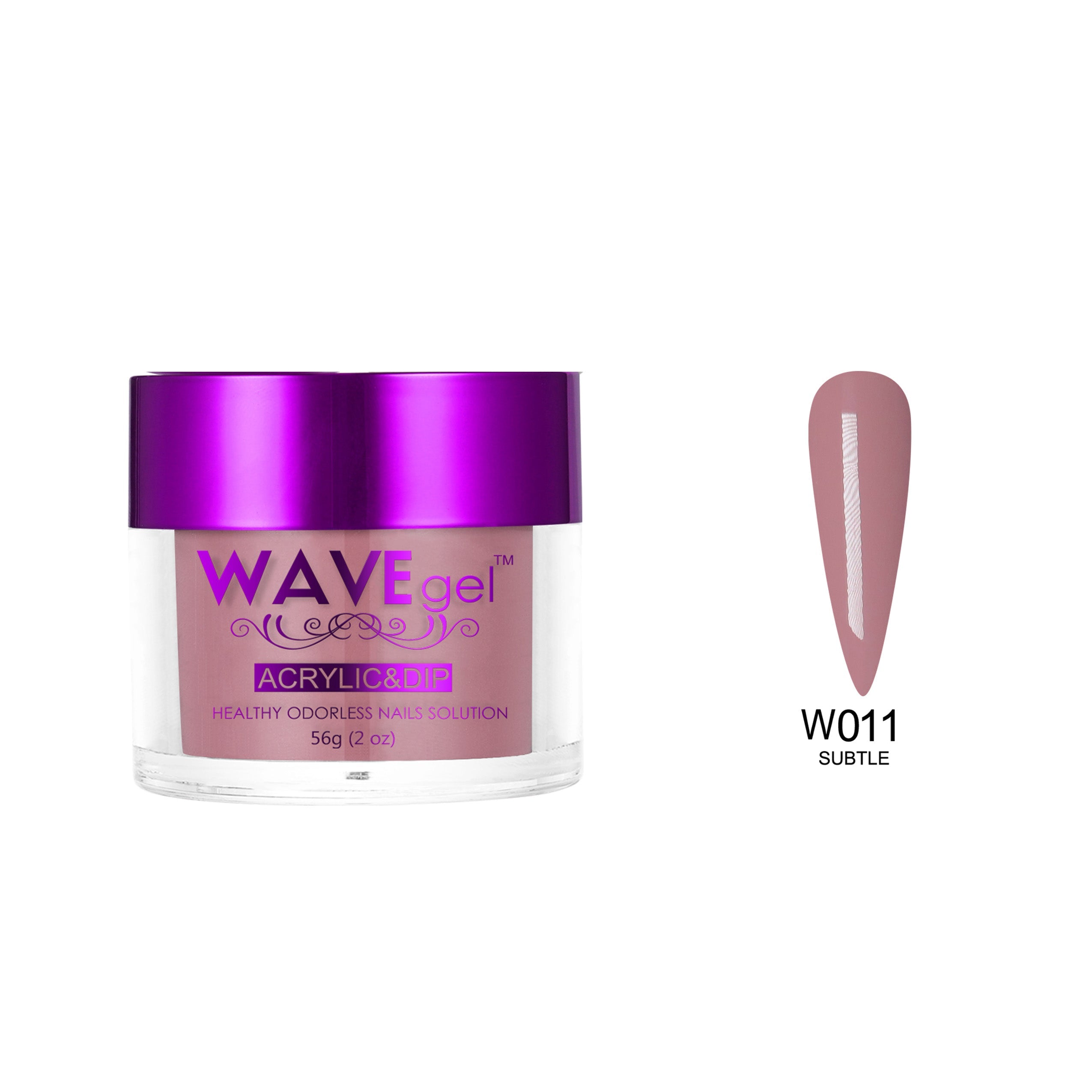 WAVEGEL SIMPLICITY DIP & ACRYLIC POWDER W11 SUBTLE