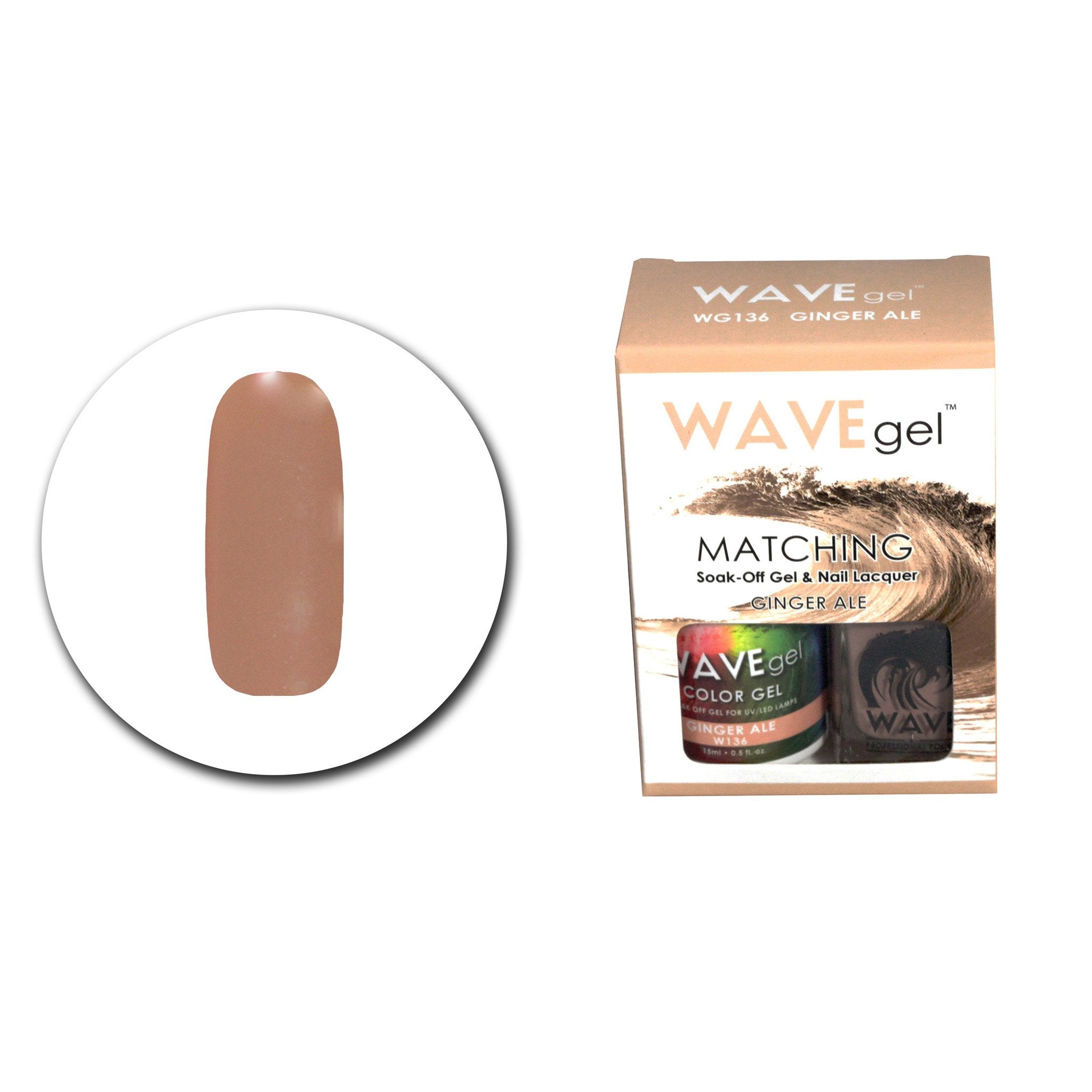 WAVEGEL MATCHING (#136) W136 GINGER ALE
