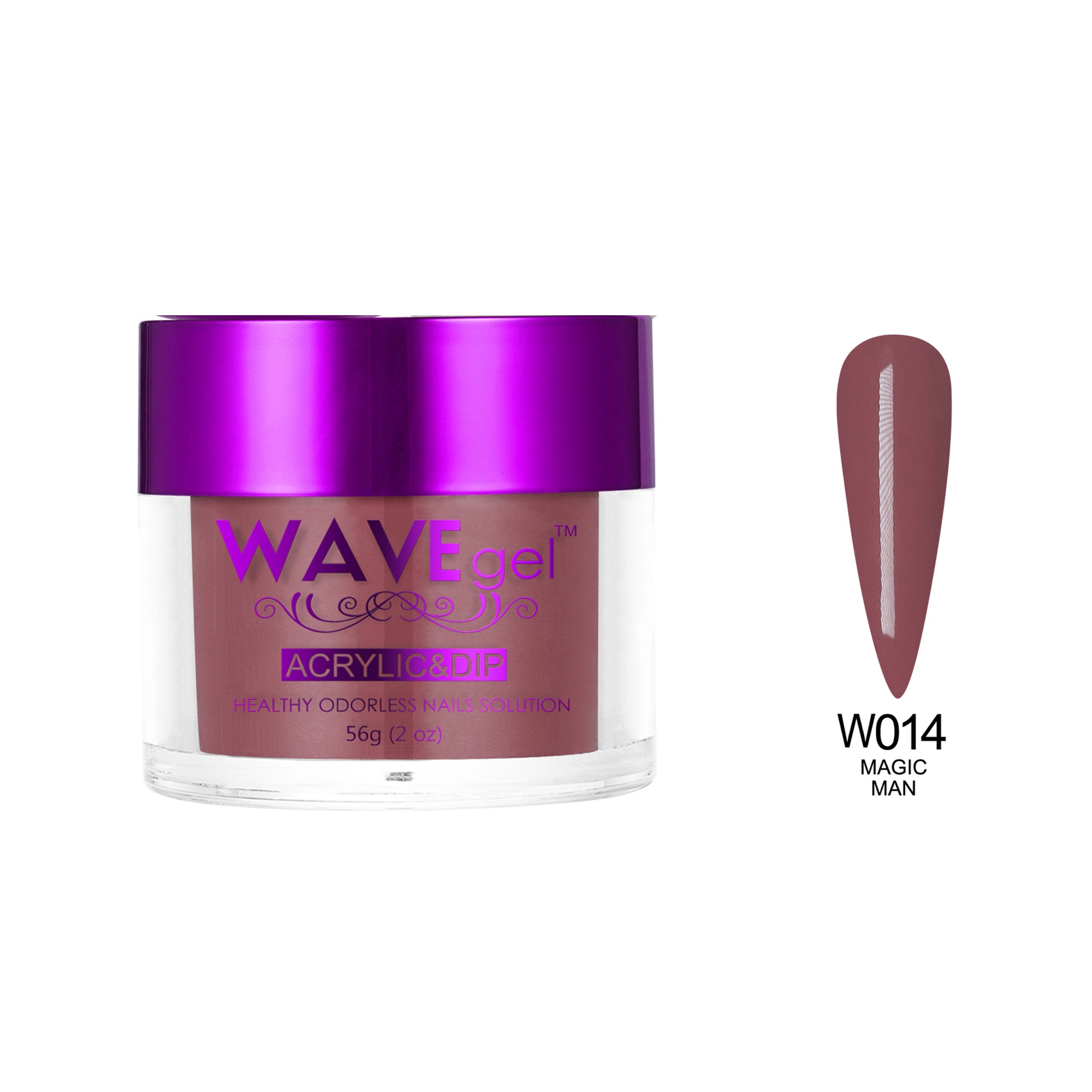 WAVEGEL SIMPLICITY DIP & ACRYLIC POWDER W14 MAGIC MAN