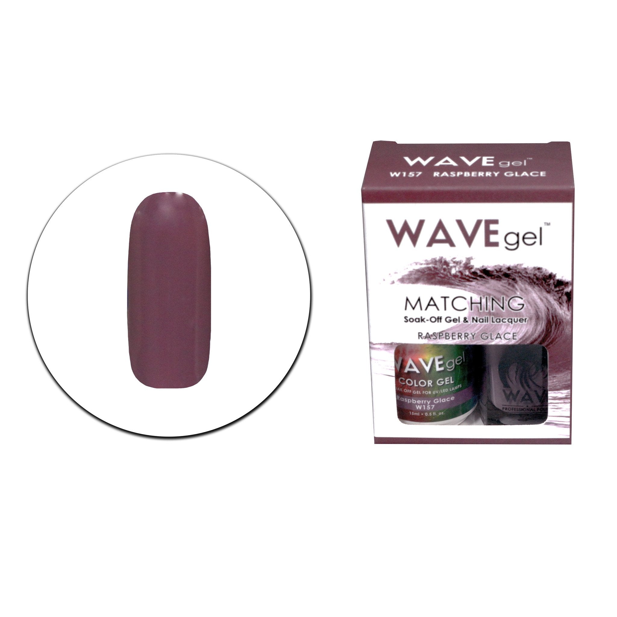 WAVEGEL MATCHING (#157) W157 Raspberry Glace