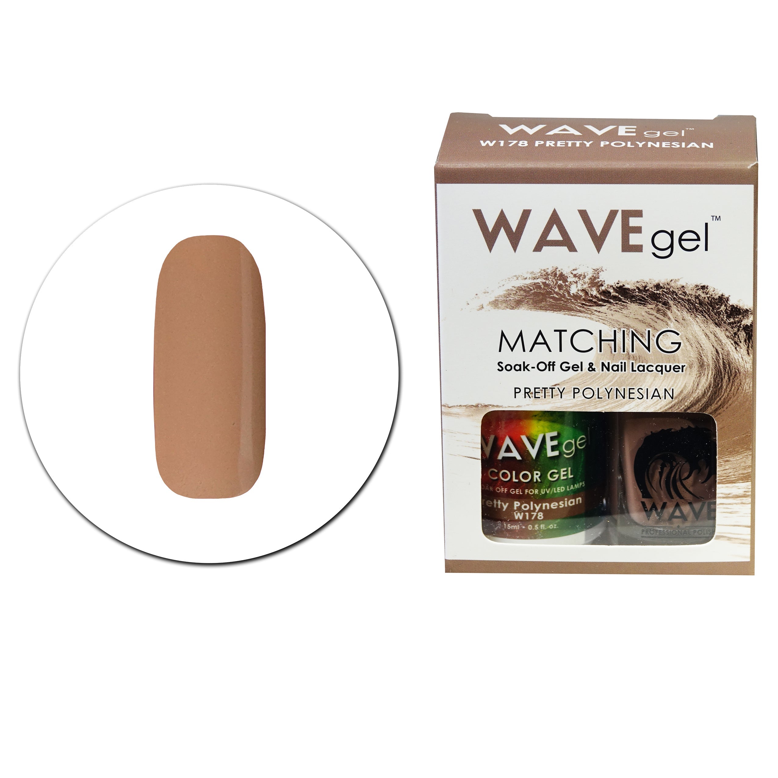 WAVEGEL MATCHING (#178) W178 PRETTY POLYNESIAN