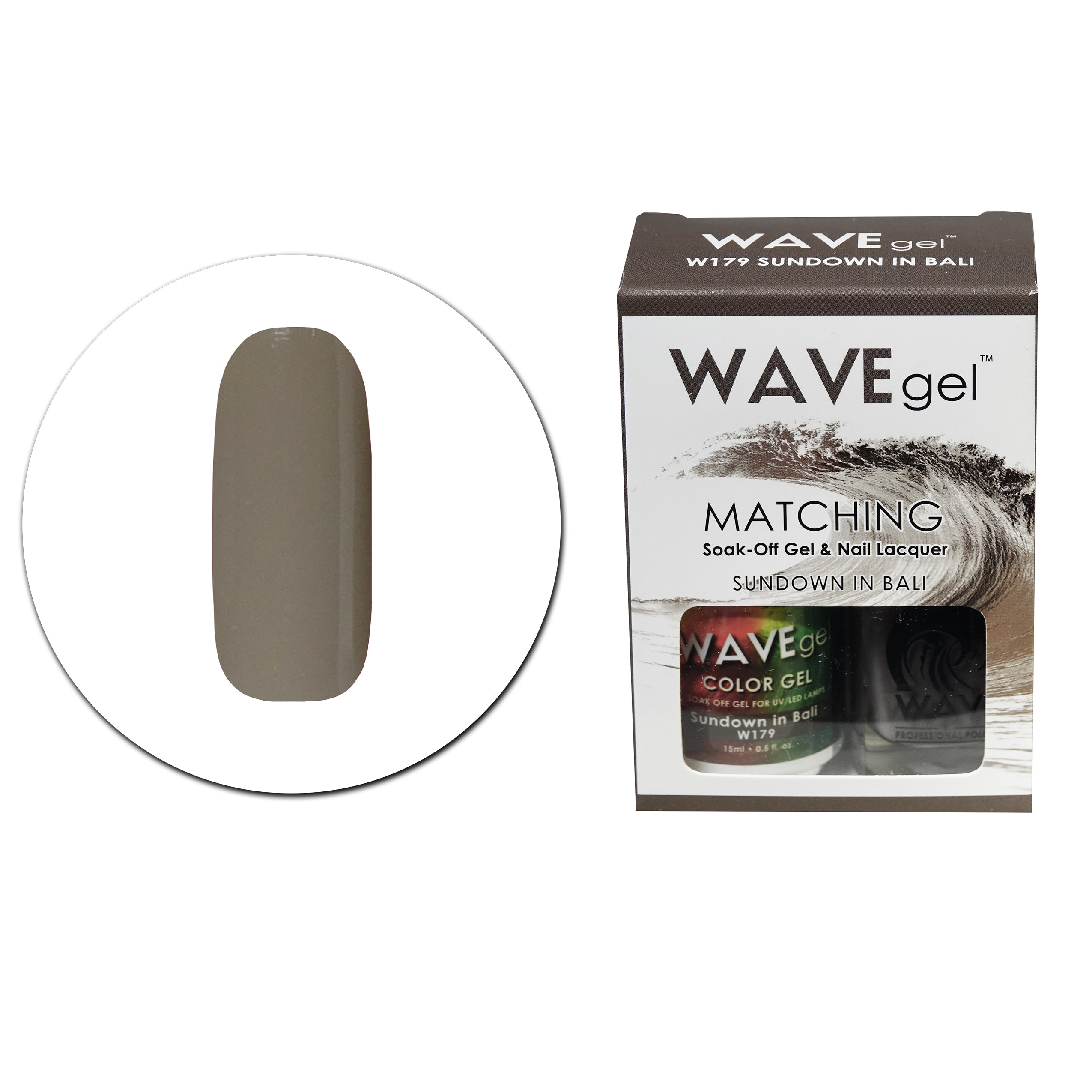 WAVEGEL MATCHING (#179) W179 SUNDOWN IN BALI