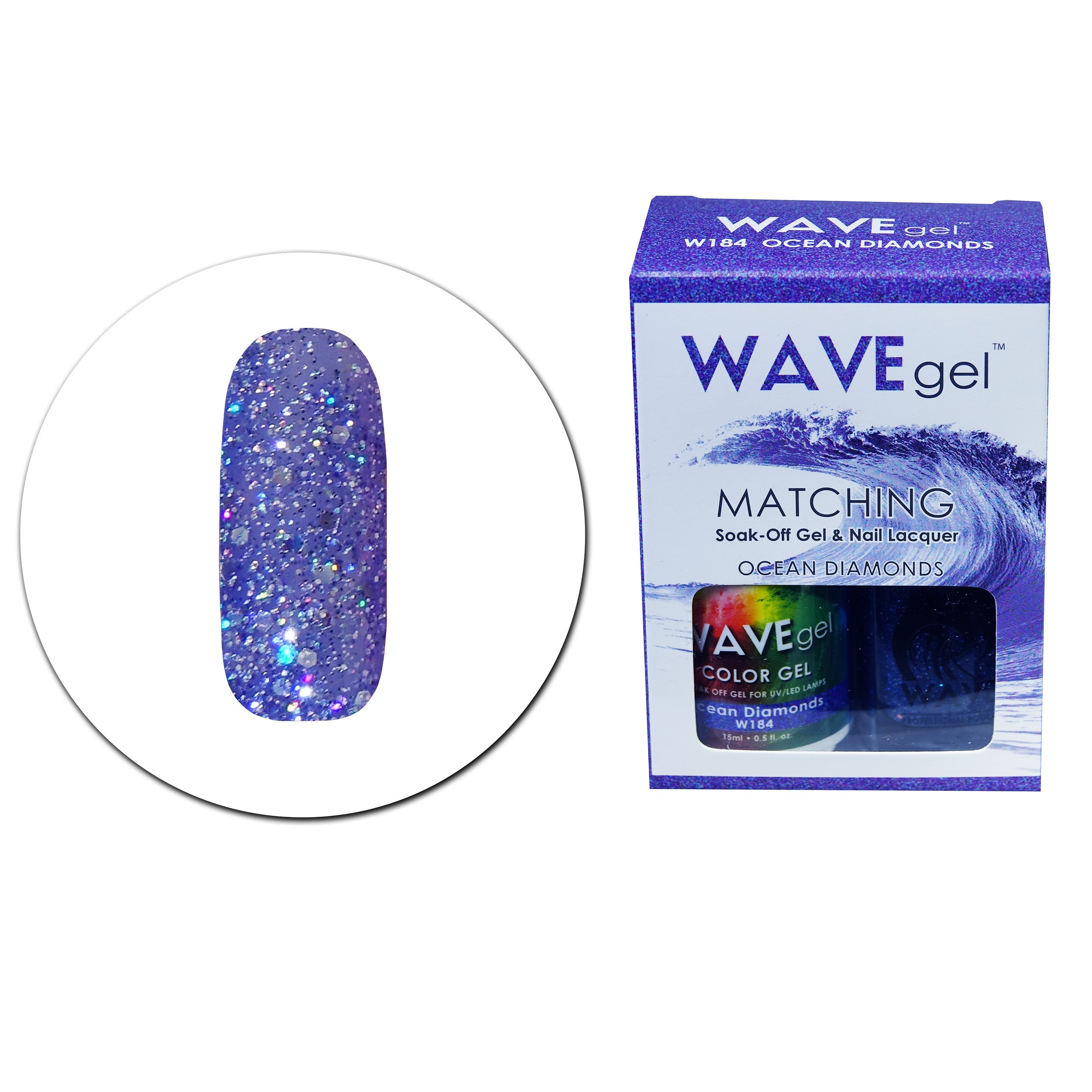 WAVEGEL MATCHING (#184) W184 OCEAN DIAMONDS