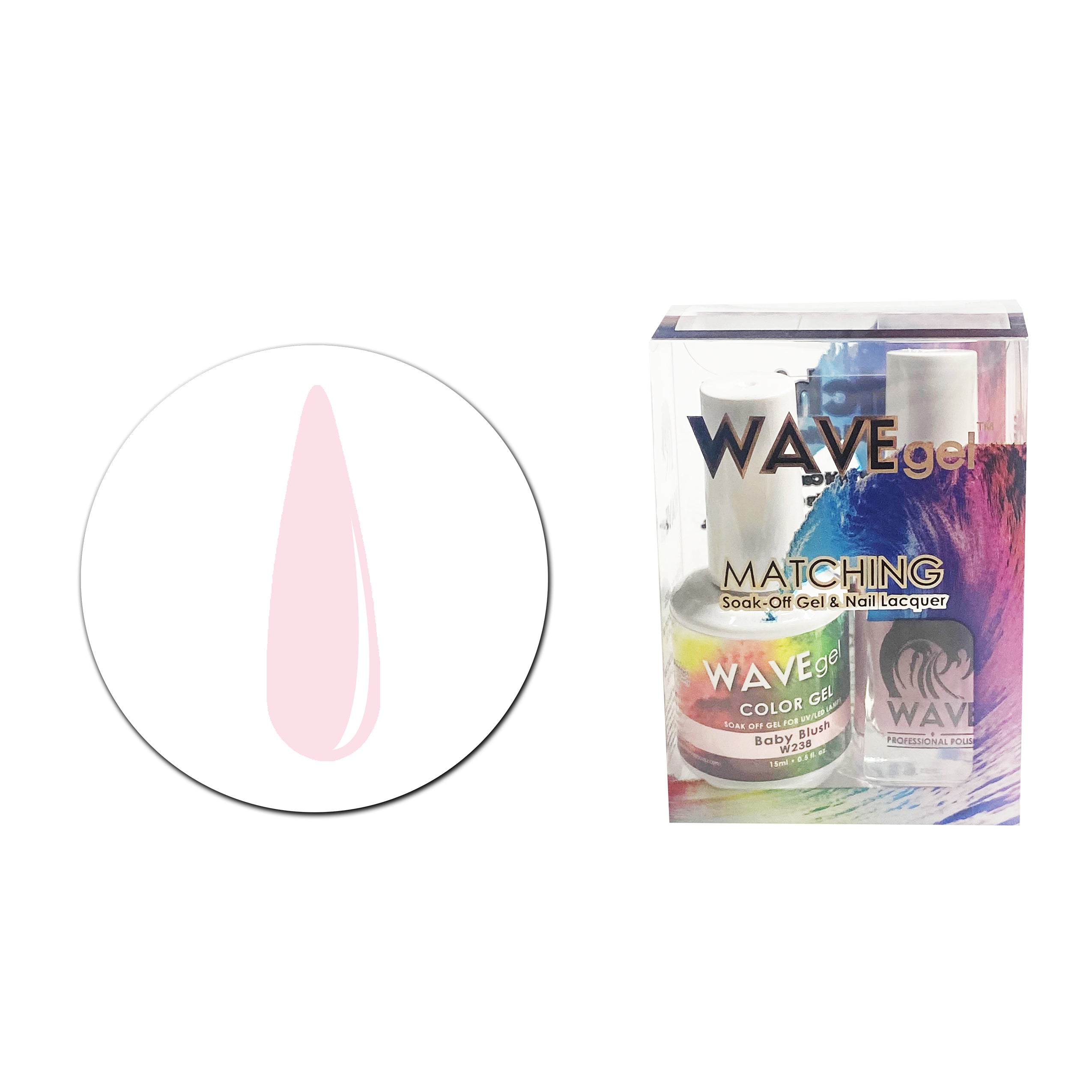 WAVEGEL MATCHING (#238) W238 BABY BLUSH