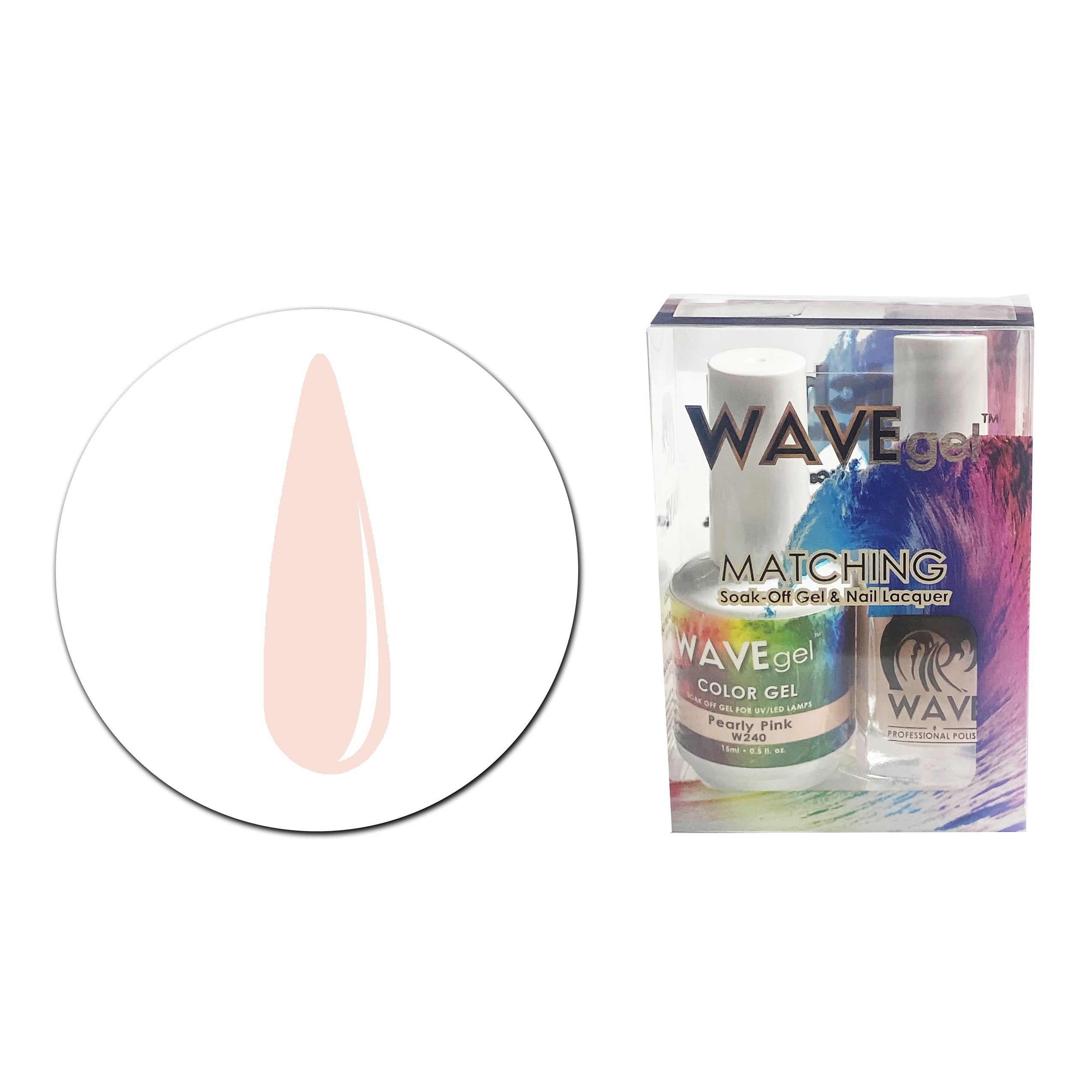 WAVEGEL MATCHING (#240) W240 FROSTY PINK