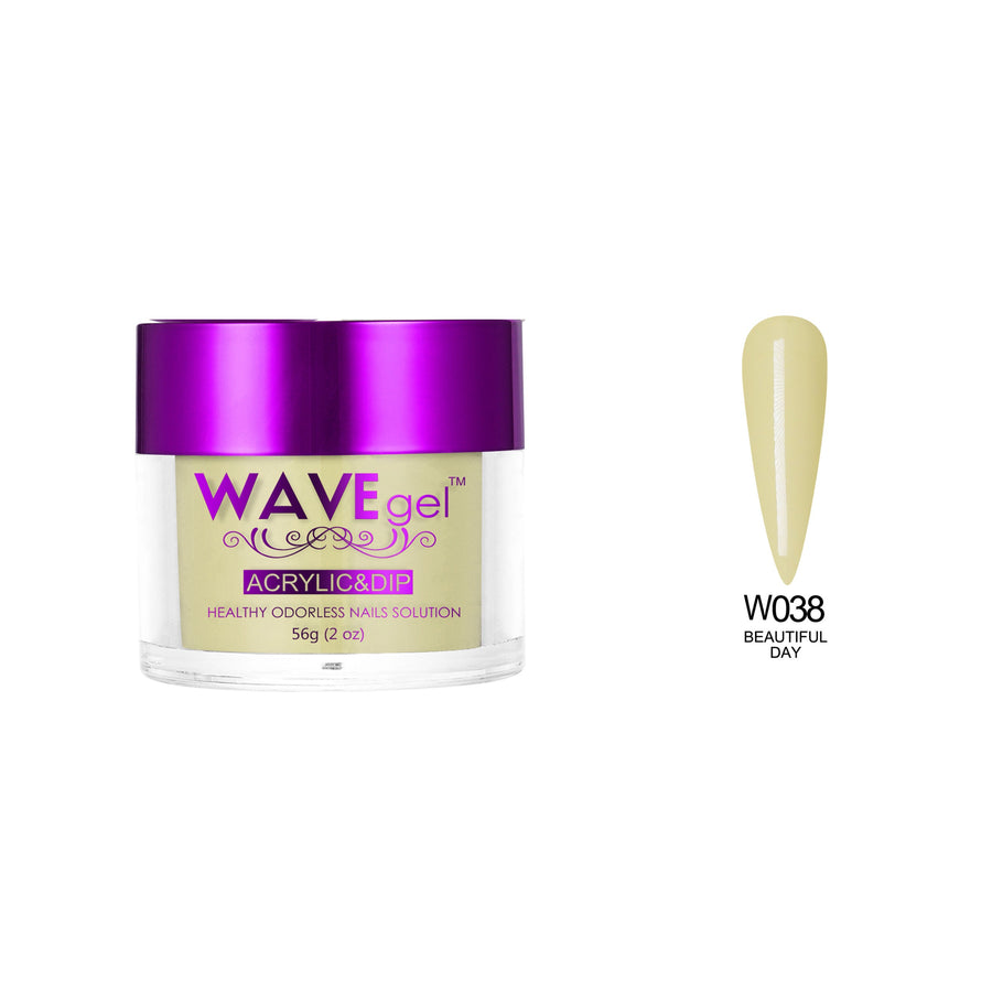 WaveGel Simplicity Dip & Acrylic Powder W38 Beautiful Day