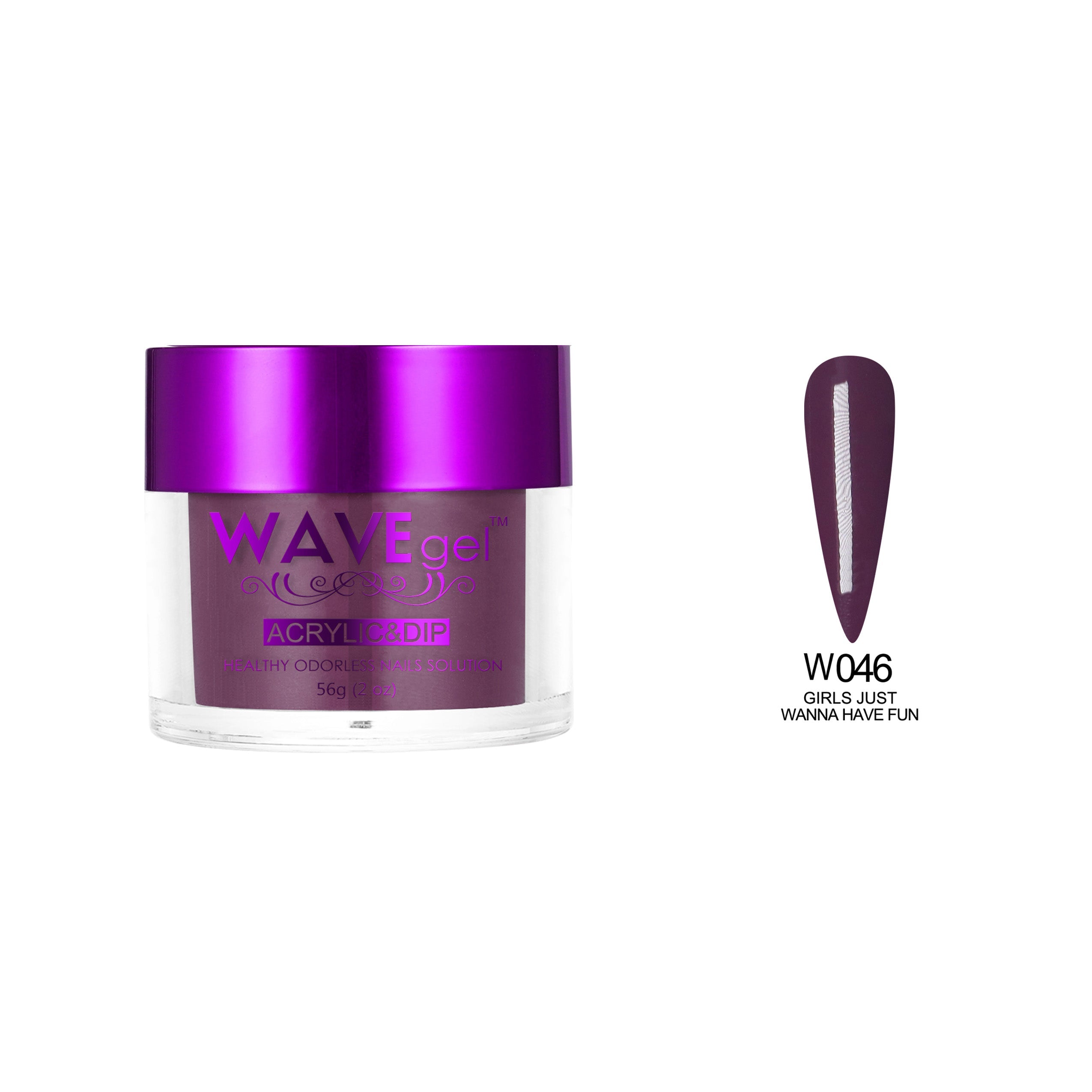 WAVEGEL SIMPLICITY DIP & ACRYLIC POWDER W46 GIRLS JUST WANNA HAVE FUN