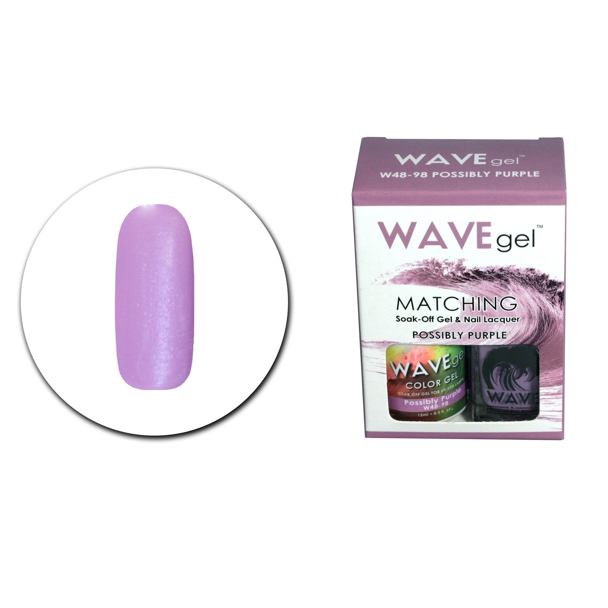 WAVEGEL MATCHING (#098) W4898 POSSIBLY PURPLE