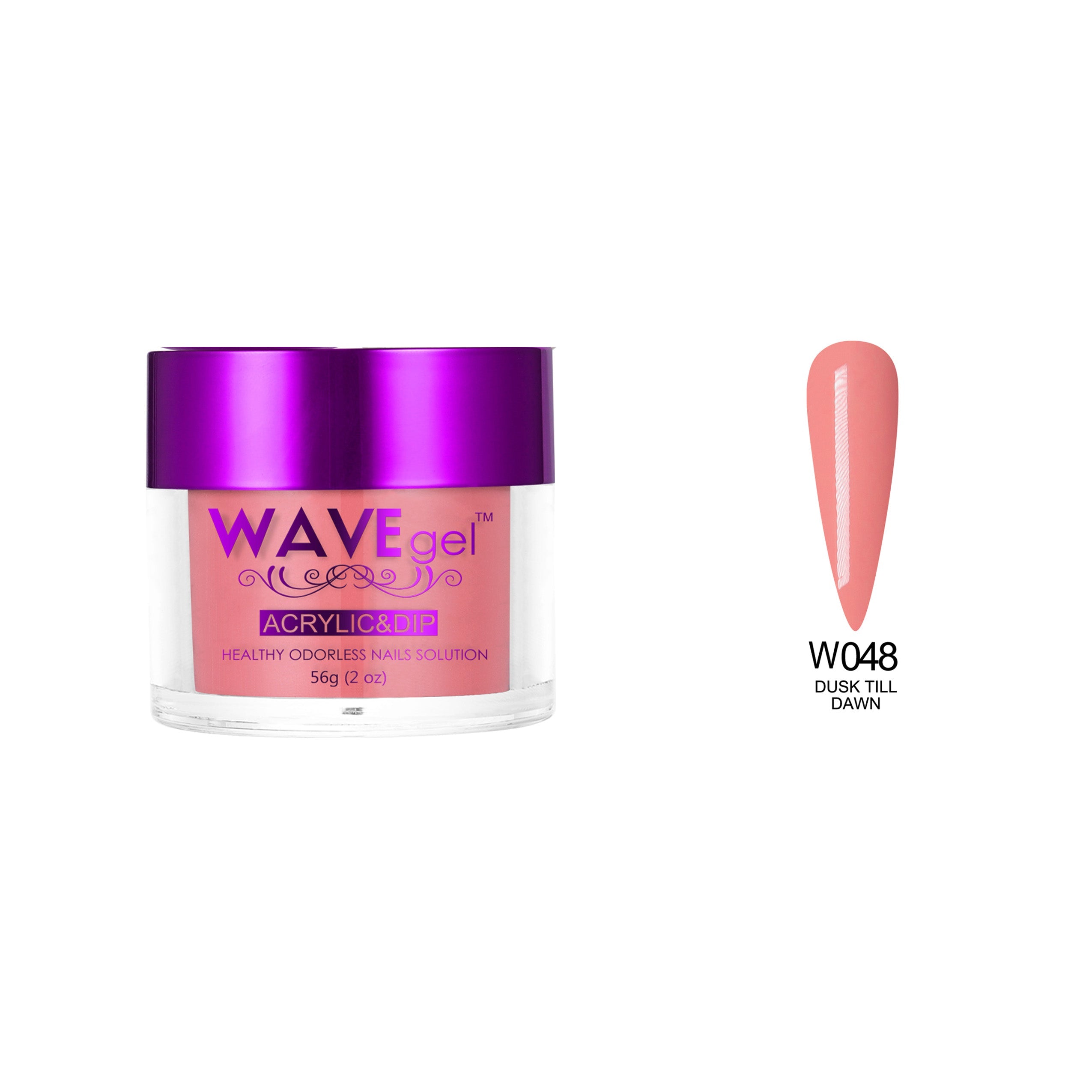 WAVEGEL SIMPLICITY DIP & ACRYLIC POWDER W48 DUSK TILL DAWN