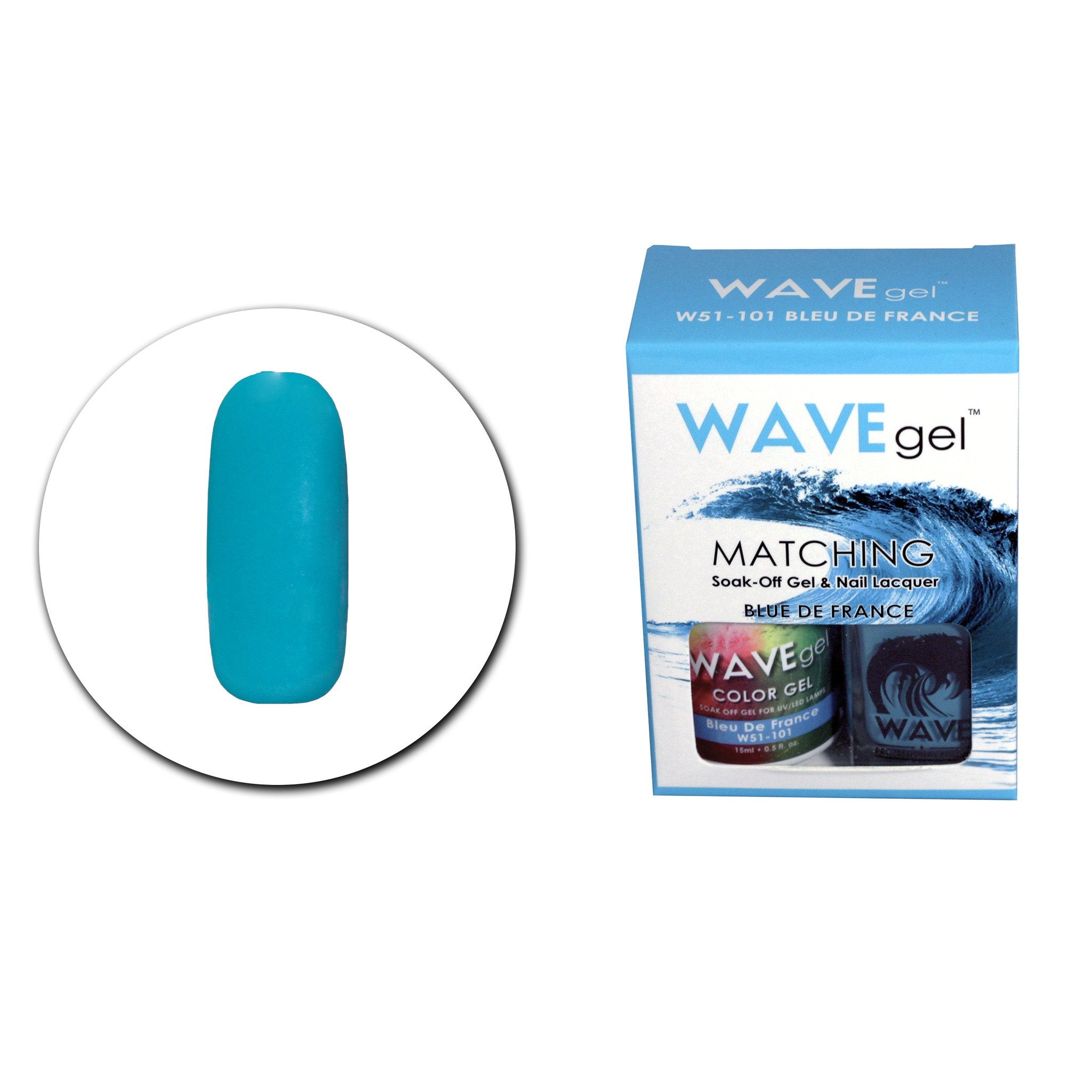 WAVEGEL MATCHING (#101) W51101 BLEU DE FRANCE