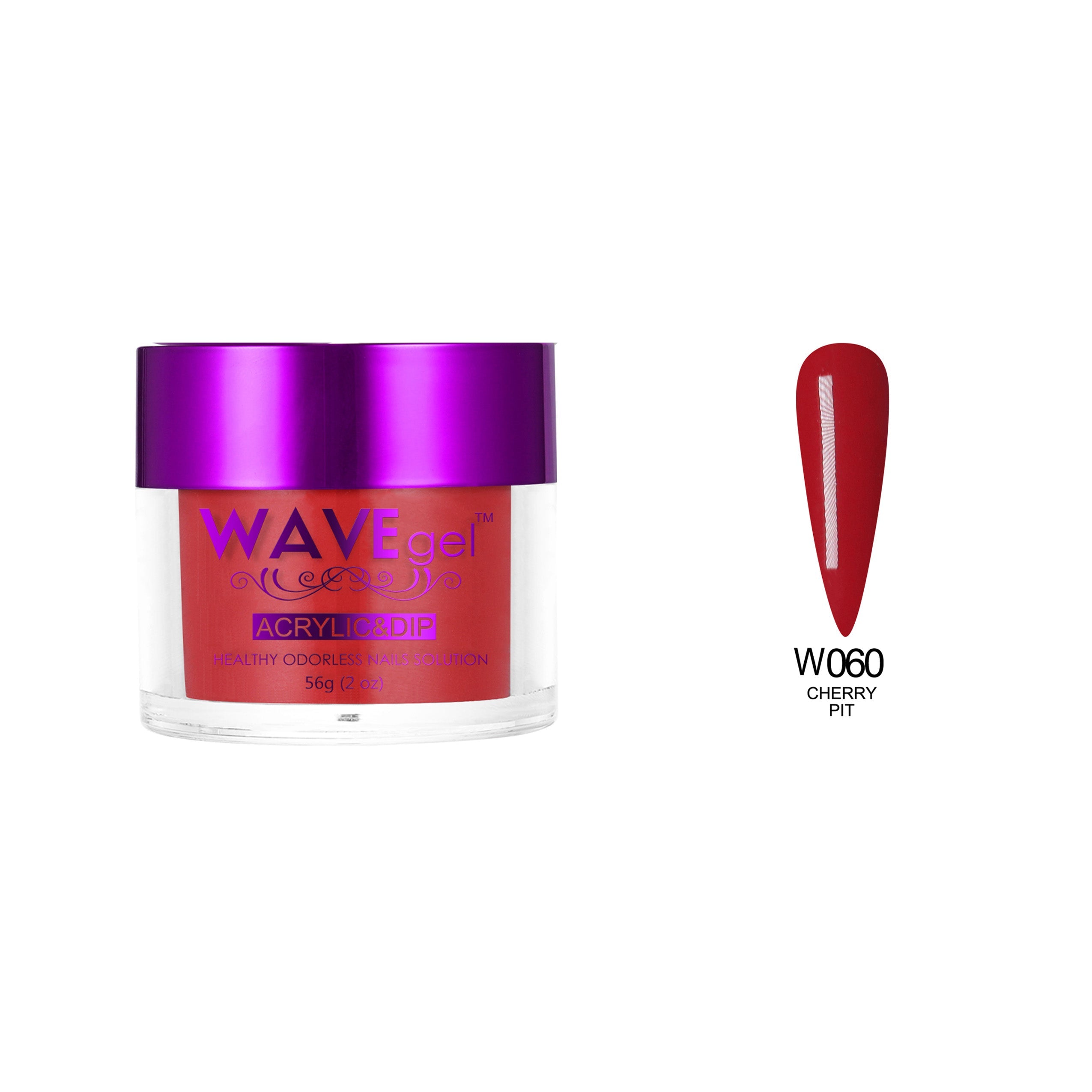 WAVEGEL SIMPLICITY DIP & ACRYLIC POWDER W60 CHERRY PIT