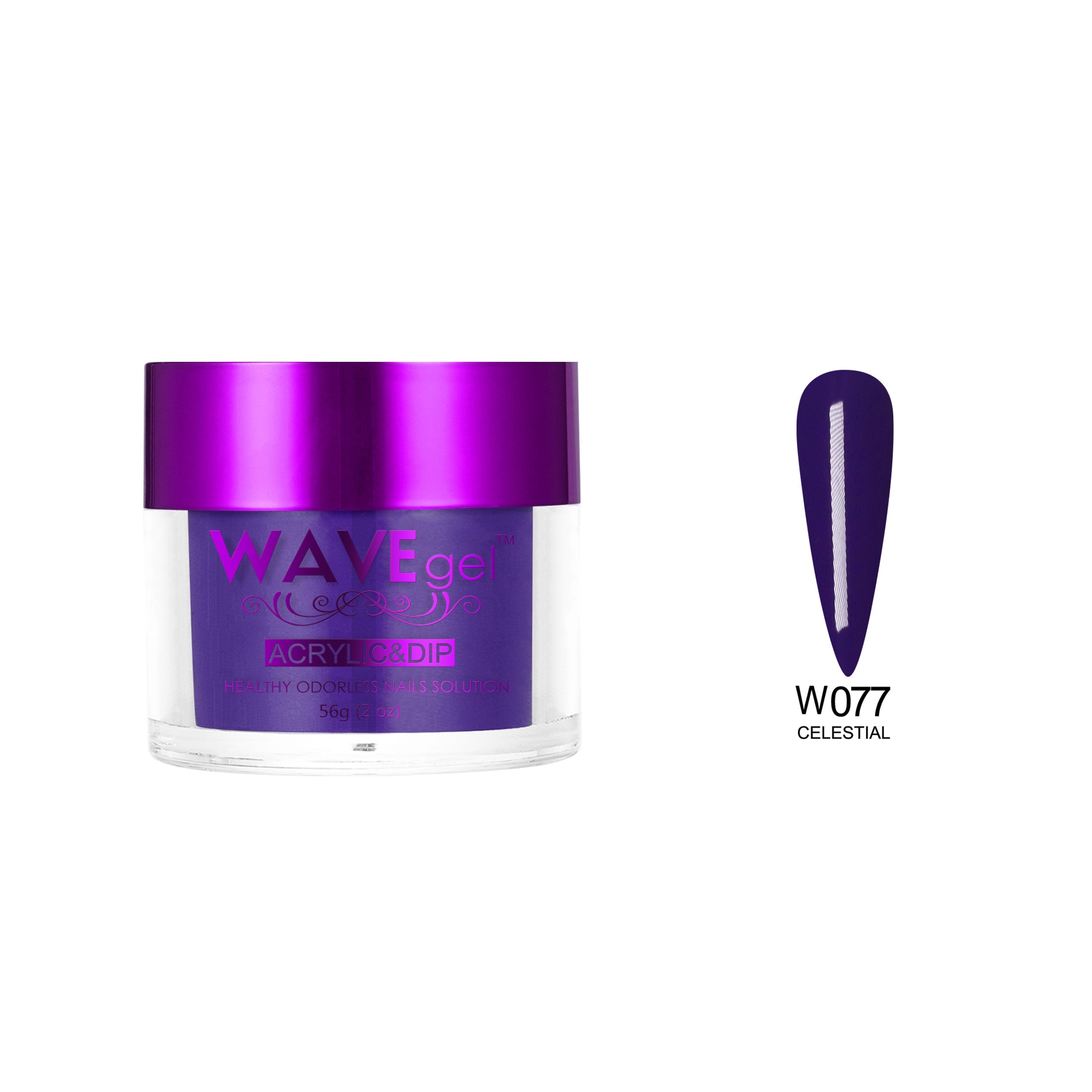 WAVEGEL SIMPLICITY DIP & ACRYLIC POWDER W77 CELESTIAL